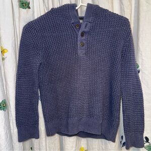 Oshkosh B’gosh Boys Navy Hooded Sweater